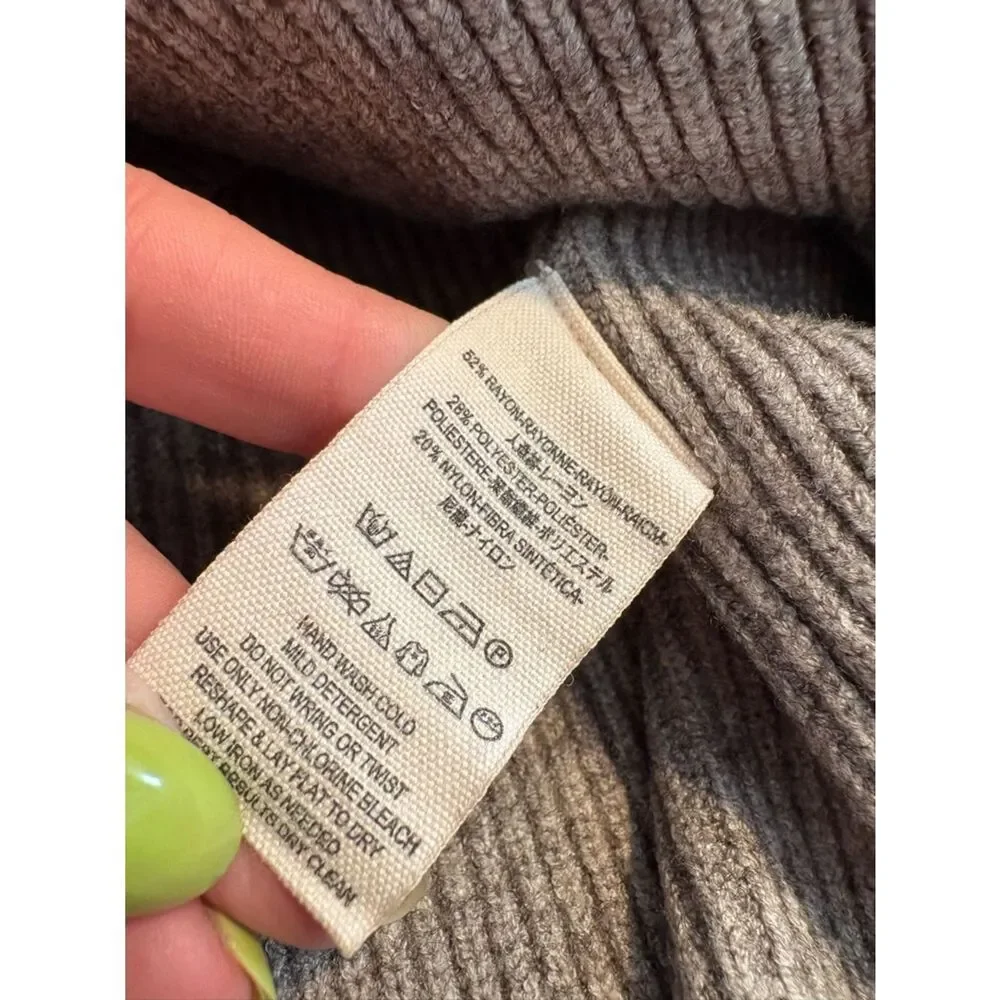 Free People Softly structured Colorblock Sweater XS